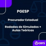 PGE SP - Procurado Estadual - Aulas Teóricas + Simulados (CERS 2024) PGE SP Procurador do Estado